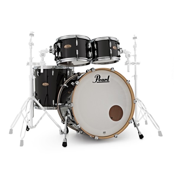 Pearl Session Studio Select 4pc 22'' Shell Pack, Piano Black