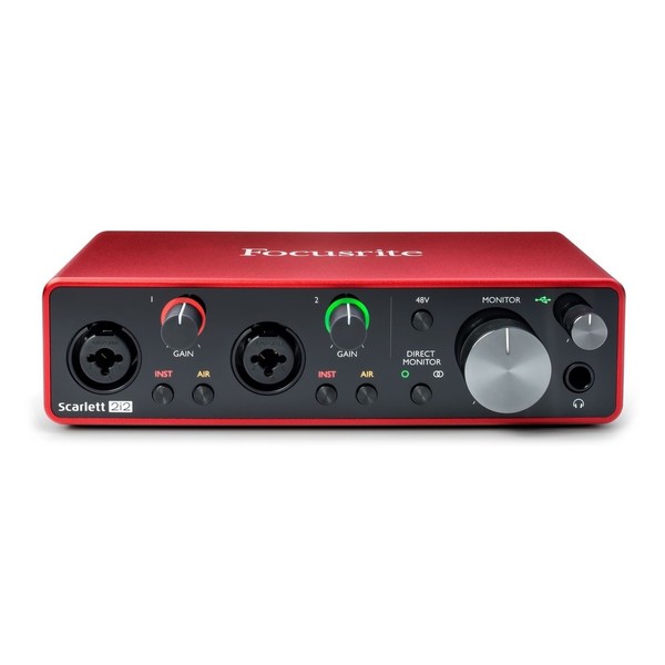 Focusrite Scarlett 2i2 MK3 Audio Interface - 