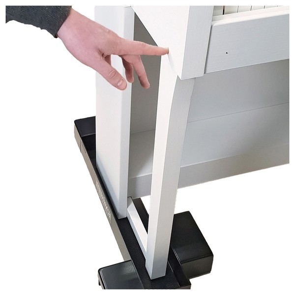 Musisca Pair Of Glide Digital Piano Castors