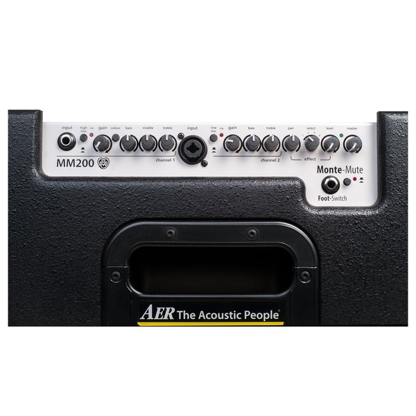 AER MM200 Monte Montgomery - Controls