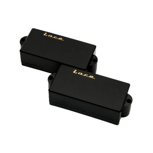 Lace Sensor Nate Newton's Riffblasters P-Bass Set, Black Covers