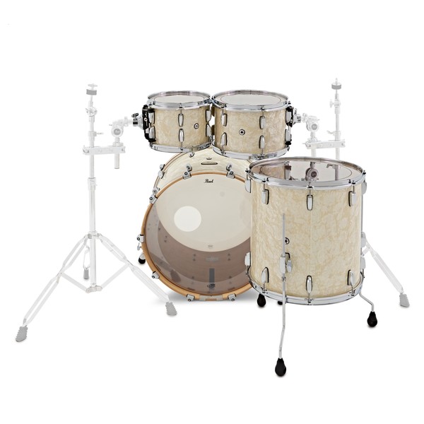 Pearl Session Studio Select 4pc 22" Shell Pack, Nicotine Marine Pearl back