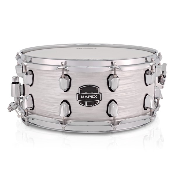 Mapex Saturn Tour 14 x 6'' Snare Drum, White Marine main