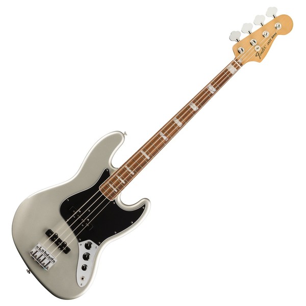 Fender Vintera 70s Jazz Bass PF, Inca Silver main 