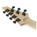 Jackson Dinky JS32-7 DKA, Snow White - headstock back