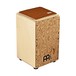 Meinl Percussion Synthetic Leather Cajon Seat, Vintage Brown - In Use