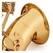 Tenor Saxophone by Gear4music, Gold - B-Stock