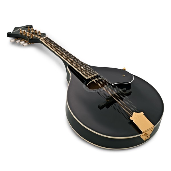 Washburn M1S DL, A Style Mandolin, Black angle