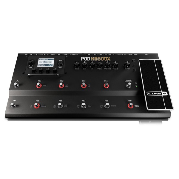 ギター POD HD500X Line 6 Pod HD500X Gitarren-Multieffekt-Prozessor | Gear4music