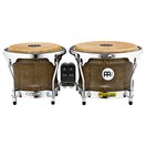 Meinl Percussion Wood Bongo, Vintage Brown