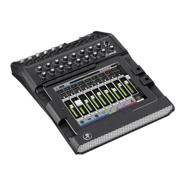 Mackie DL1608 16 Channel Digital Sound Mixer w/Lightning iPad Control iPad Mounted