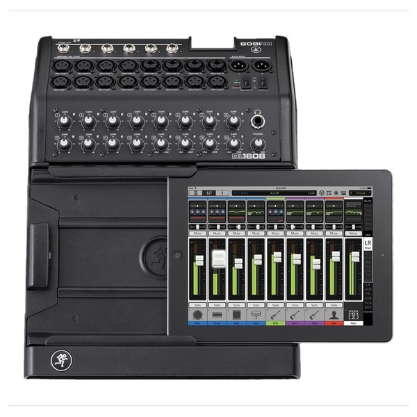 EOL Mackie DL1608 16 Ch. Digital Sound Mixer w/Lightning iPad