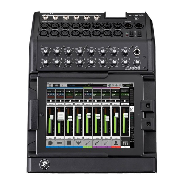 EOL Mackie DL1608 16 Ch. Digital Sound Mixer w/Lightning iPad
