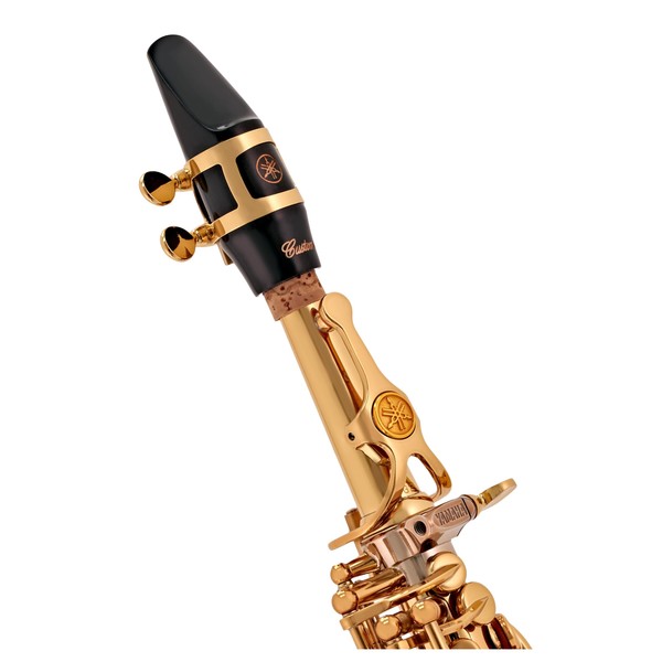Yamaha YSS875EXHG Custom Soprano Saxophone, Gold Lacquer mouthpiece