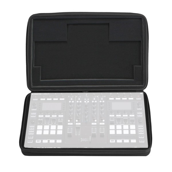 UDG Creator Numark NS6"/NVII/NI Kontrol S8 Hardcase Black open 