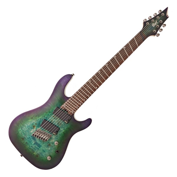 Cort KX500MS 7-String Multi-Scale, Stardust Green