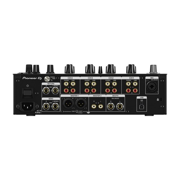 Pioneer DJM-750 DJ Mixer - Rear