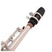 Yamaha YSS475SII Soprano Saxophone, Silver, Mouthpiece