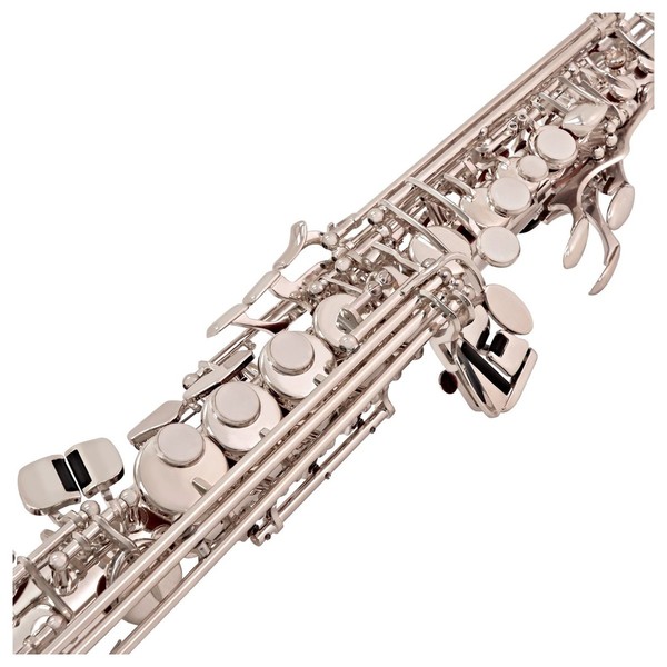 Yamaha YSS475SII Soprano Saxophone, Silver, Keys