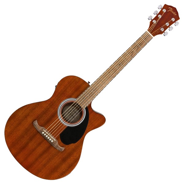 Fender FA-135CE Concert V2 Electro Acoustic WN, All Mahogany - Front View