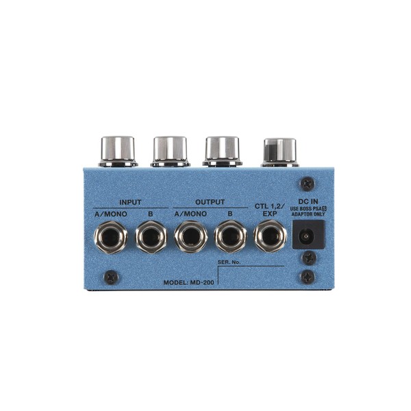 BOSS Md-200 Modulation Guitar Pedal, Sound Quality with 32-Bit Ad/Da,  32-Bit Floating Point Processing, And 96 Khz Sampling Rate, Blue