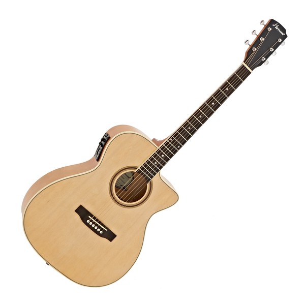 Hartwood Prime Single Cutaway Acoustic Guitar Natural