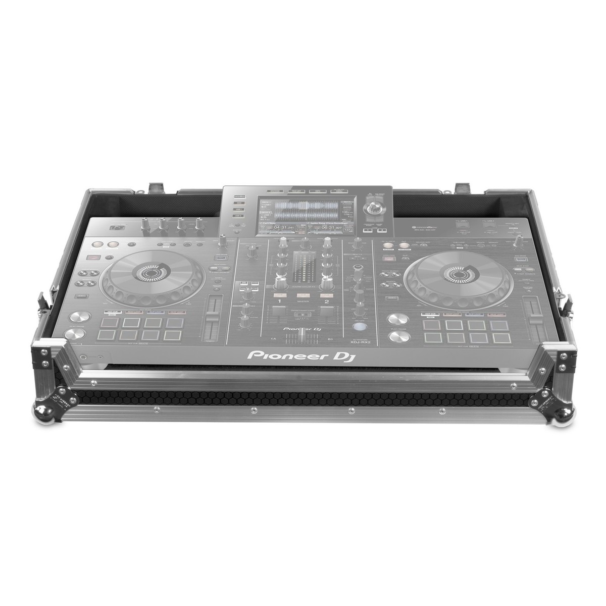 UDG FlightCase XDJ-RX2 Plus (Wheels), Silver at Gear4music
