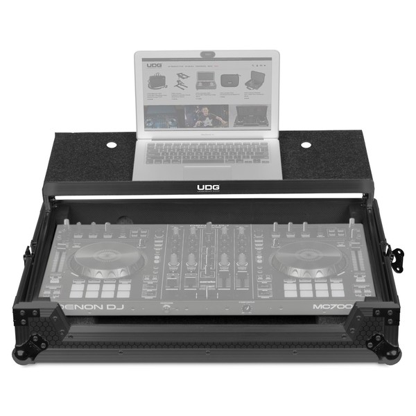 UDG FlightCase MC7000 Plus (Laptop) - Front (Equipment Not Included)