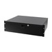 Penn Elcom R1293K 3U Sliding Rack Drawer, Front Angled, Closed