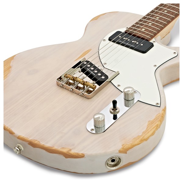 Cort Sunset TC, Worn White Blonde close