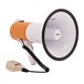 Megaphone with Handheld Microphone by Gear4music angle