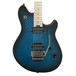 EVH Wolfgang Standard, MN, Transparent Blue Burst - back