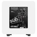 SUB8 Subwoofer, Matte White - Rear