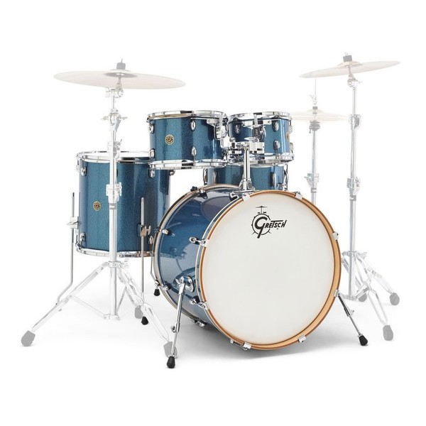 Gretsch Catalina Maple 22'' 5pc Shell Pack, Aqua Sparkle - main image