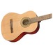 Fender FC-1 Classical Guitar, Natural - body