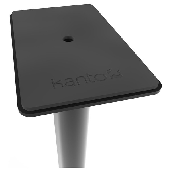 Kanto 26" Speaker Stands (Pair), Black - Top Plates