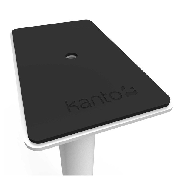 Kanto 26" Speaker Stands (Pair), White - Top Plates