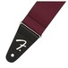 Fender Weighless Strap, Red Tweed - Ends