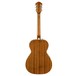 Fender FSR FA-235E Exotic Electro Acoustic, Striped Ebony - Rear View