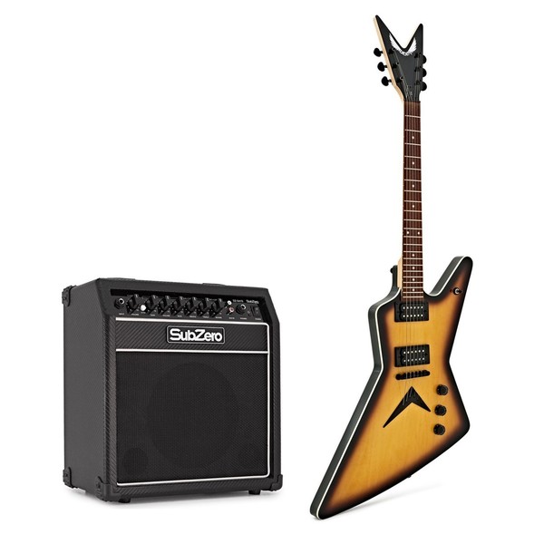 Dean ZX, Trans Brazilia w/ Subzero SA15 Amp
