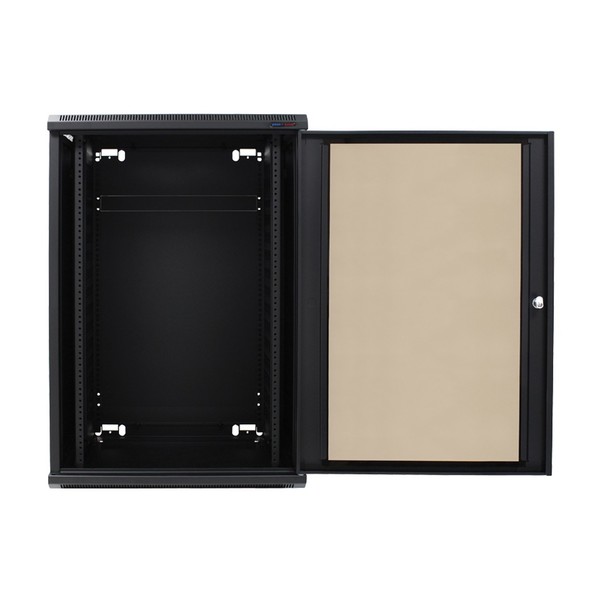 Penn Elcom R6418-M6 18U Wall Mount Rack Cabinet, Front Open