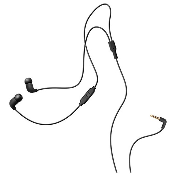 AIAIAI Pipe Earphones w/ One Button Mic Black - Cable