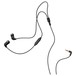 AIAIAI Pipe Earphones w/ One Button Mic Black - Cable