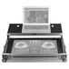 UDG FlightCase Multi Format XL + (Laptop), Silver - Front Open (Laptop and Controller Not Included)