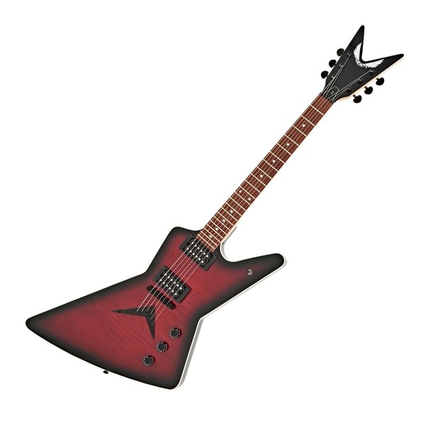 Dean ZX Flame TopTrans Red w/ SubZero SA-100 2x12 Stos