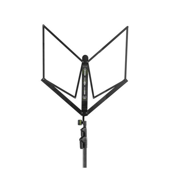 Gravity Compact Foldable Music Stand with Bag Half Collapsed