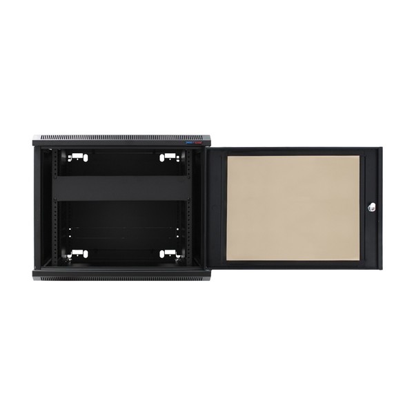 Penn Elcom R6409-M6 9U Wall Mount Rack Cabinet, Front Open