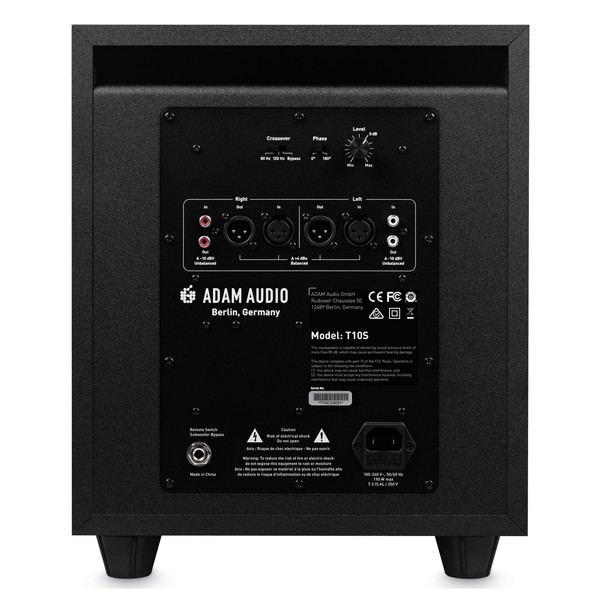Adam Audio T10S Sub - Rear