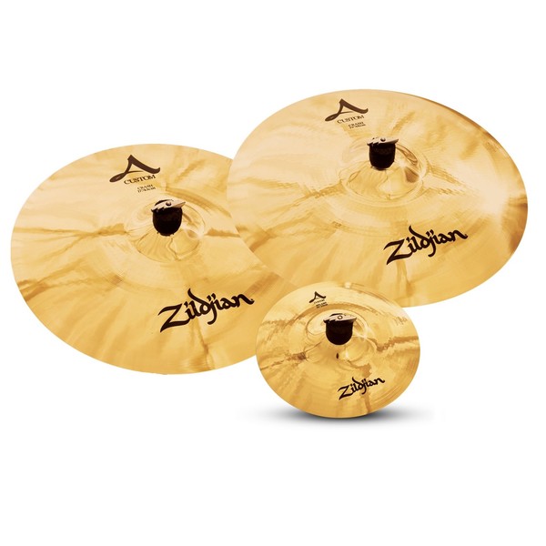 Zildjian A Custom 17'' and 19'' Crash Pack w/Free Splash - main image