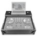 UDG FlightCase NI Kontrol S2 MK3 Plus (Laptop), Silver - Front Open (Controller and Laptop Not Included)